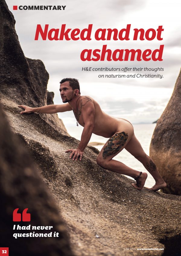 H&E naturist magazine June 2025 print edition - Image 3