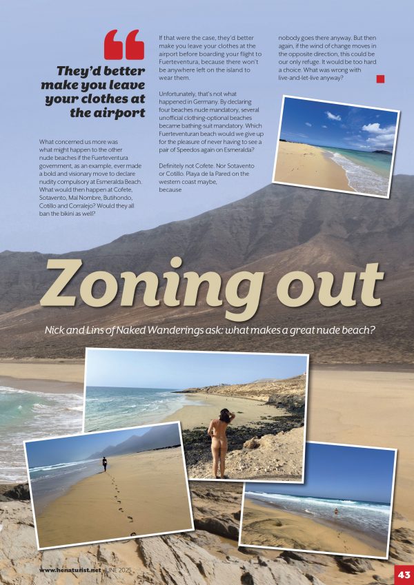 H&E naturist magazine June 2025 print edition - Image 2