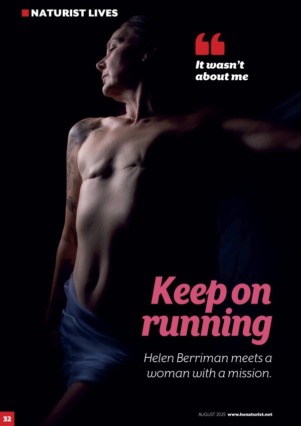 H&E naturist magazine August 2025 print edition - Image 3