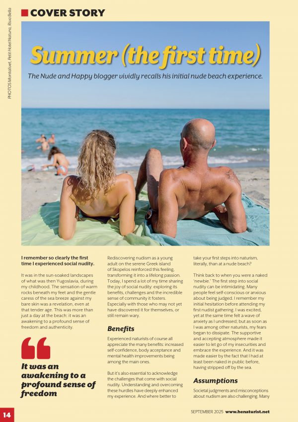 H&E naturist magazine September 2025 print edition - Image 5
