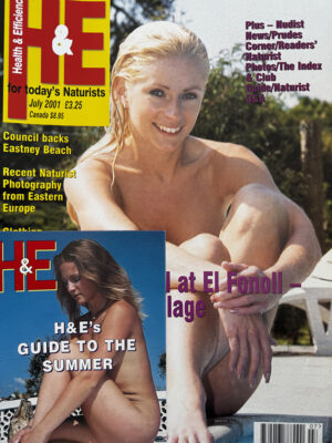 H&E Health & Efficiency Naturist magazine July 2001