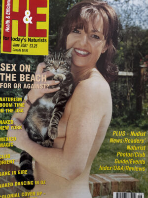 H&E Health & Efficiency Naturist magazine June 2001