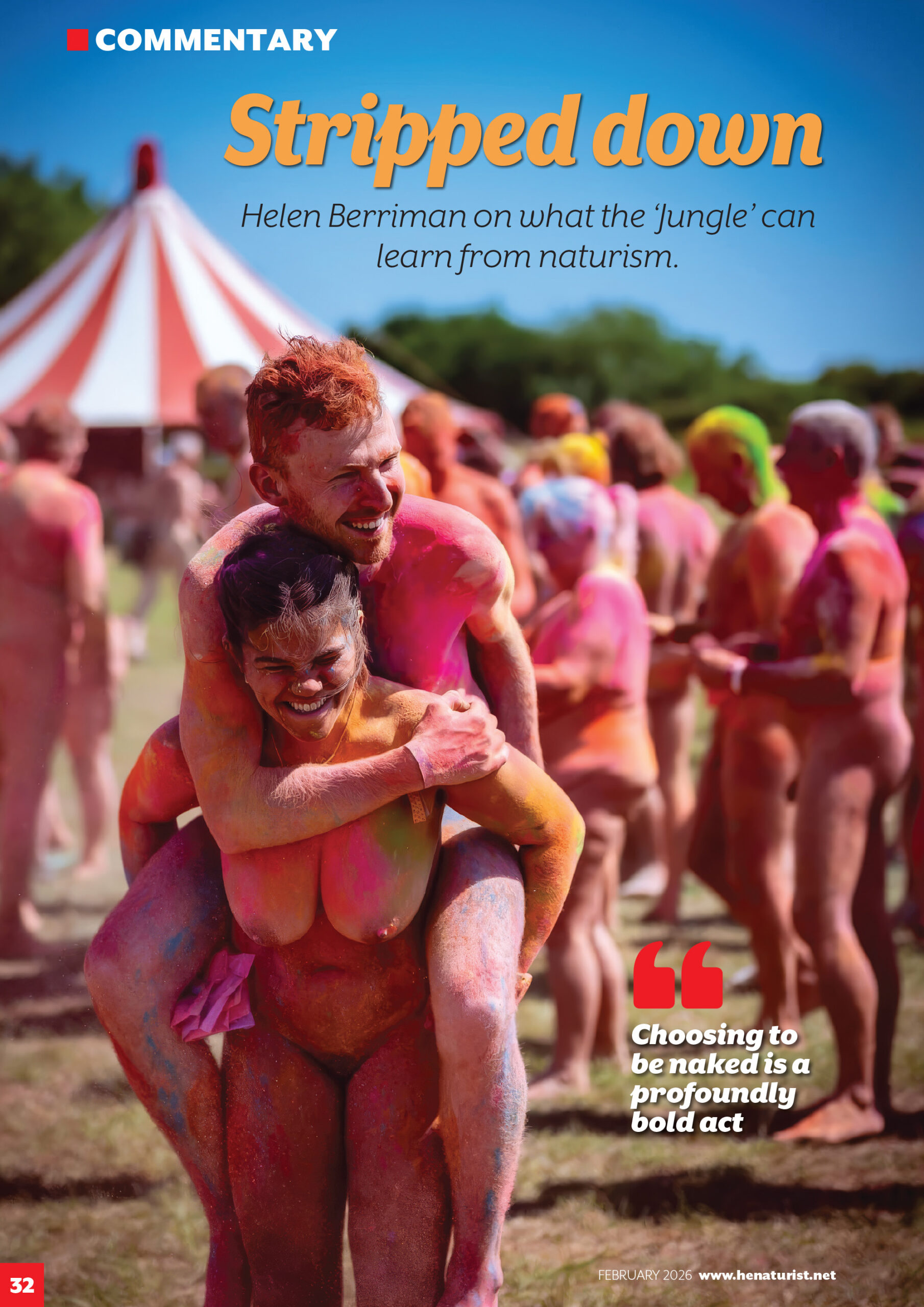 H&E naturist magazine February 2026 print edition - Image 3