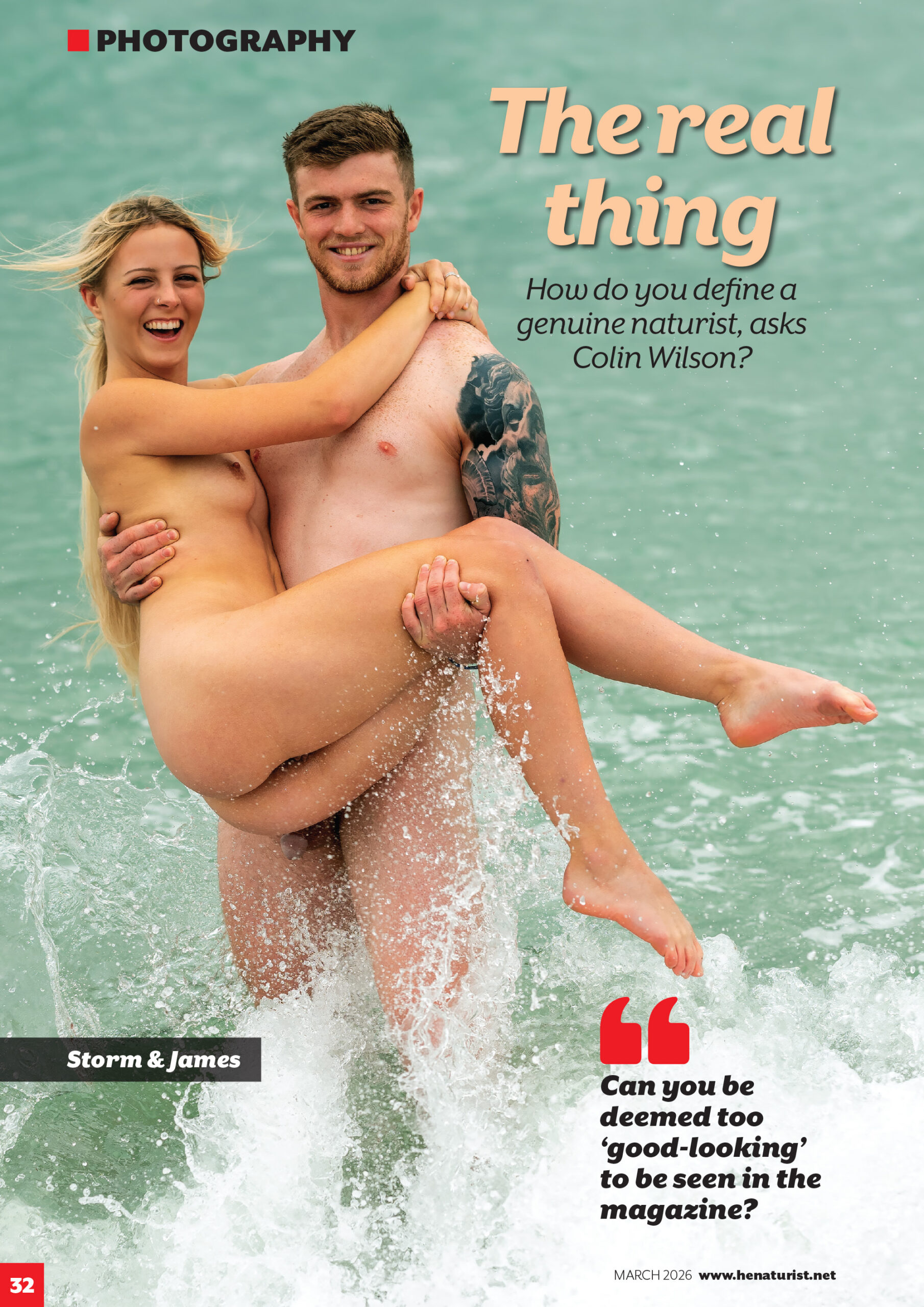 H&E naturist magazine March 2026 print edition - Image 2