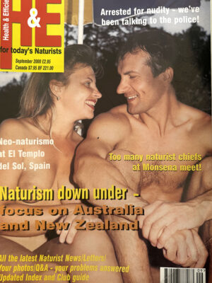 H&E Health & Efficiency naturist magazine, September 2000