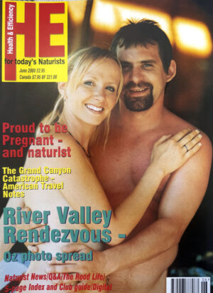 H&E (Health & Efficiency) naturist magazine, June 2000 print edition