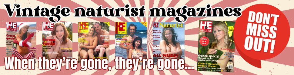 Vintage naturist magazines