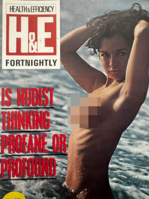 H&E (Health & Efficiency) Fortnightly naturist magazine, no 868, October 21, 1972